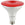 Sylvania 40828 - Colored LED PAR38 - 9W - 120V - Red - 6ct