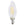 Sylvania 40796 LED B10 - 5.5W - 60W Equal - E12 Base - 2700K - 90+ CRI - Blunt Tip - 12ct