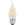 Sylvania 40758 LED B10 - 5.5W - 60W Equal - E26 Base - 2700K - 90+ CRI - Bent Tip - 12ct