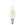 Sylvania 41323 LED B13 - 6W - 75W Equal - E12 Base - 2700K - 90+ CRI - Bent Tip - 12ct